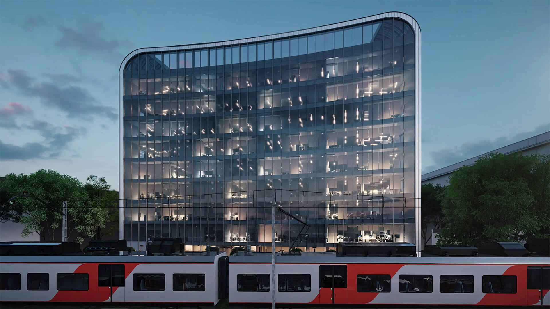 Архитектура БЦ «Рэйл.А»