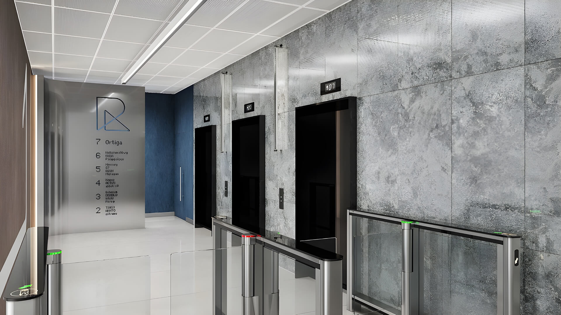 Лобби БЦ Rail.A